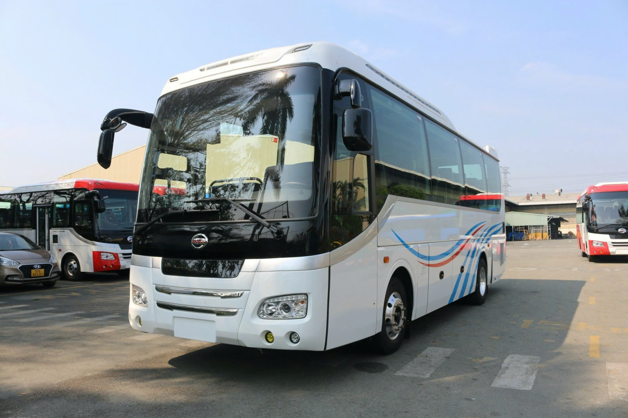 BÀN GIAO XE KHÁCH 29 CHỖ SAMCO GROWIN THẾ HỆ MỚI